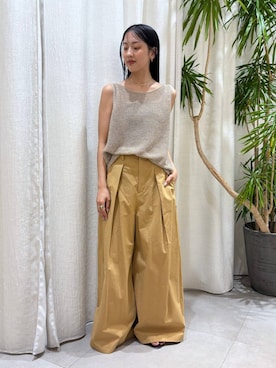 MOMOKO_BABYLONEルミネ新宿さん（レディース・161cm）の夏コーディネート