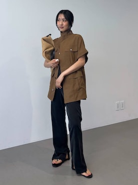 「BABYLONE（バビロン）のアイテム」を使った、MOMOKO_BABYLONEルミネ新宿さん（レディース・161cm）の夏コーディネート