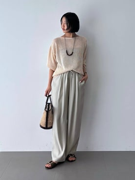 MOMOKO_BABYLONEルミネ新宿さんのコーディネート