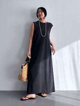 MOMOKO_BABYLONEルミネ新宿さん(レディース・161cm)の夏コーディネート