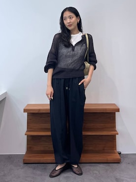 「アイテム（パンプス）」を使った、MOMOKO_BABYLONEルミネ新宿さん（レディース・161cm・20代）の春コーディネート