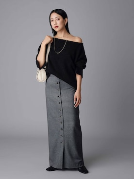 MOMOKO_BABYLONEルミネ新宿さん（レディース・161cm）の秋コーディネート