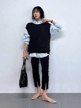 MOMOKO_BABYLONEルミネ新宿さん(レディース・161cm)の春コーディネート