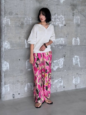 MOMOKO_BABYLONEルミネ新宿さんのコーディネート