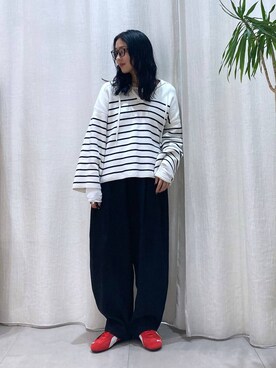 MOMOKO_BABYLONEルミネ新宿さん(レディース・161cm)の冬コーディネート