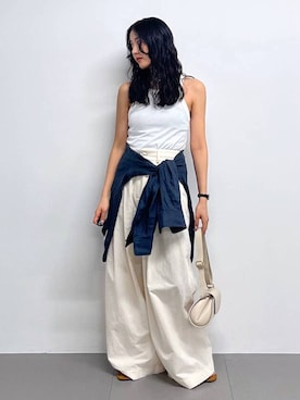 MOMOKO_BABYLONEルミネ新宿さん（レディース・161cm）の春コーディネート