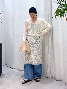 MOMOKO_BABYLONEルミネ新宿さんのコーディネート