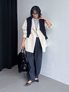 「BABYLONE（バビロン）のアイテム」を使った、MOMOKO_BABYLONEルミネ新宿さん（レディース・161cm）の春コーディネート