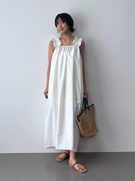 MOMOKO_BABYLONEルミネ新宿さん(レディース・161cm)の夏コーディネート