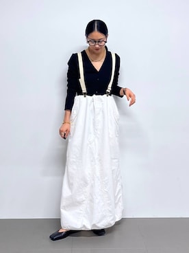 「Johnbull（ジョンブル）のアイテム」を使った、MOMOKO_BABYLONEルミネ新宿さん（レディース・161cm）の冬コーディネート