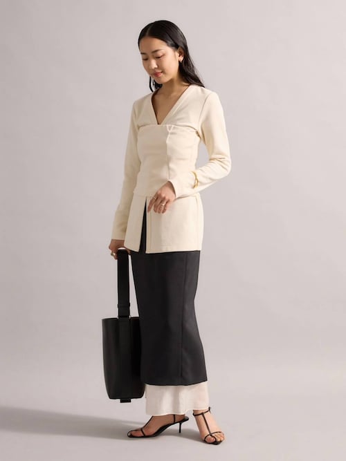 セール】ハリヌキニットカーディガン（カーディガン/ボレロ