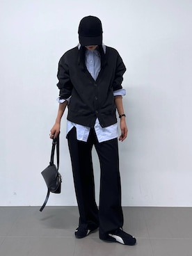 MOMOKO_BABYLONEルミネ新宿さん(レディース・161cm)の冬コーディネート