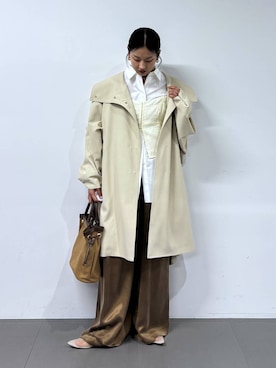 MOMOKO_BABYLONEルミネ新宿さん(レディース・161cm)の冬コーディネート