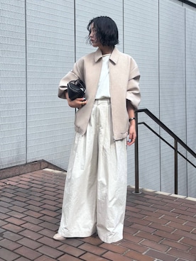 MOMOKO_BABYLONEルミネ新宿さん(レディース・161cm)の冬コーディネート