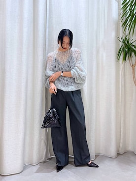 MOMOKO_BABYLONEルミネ新宿さん(レディース・161cm)の秋コーディネート