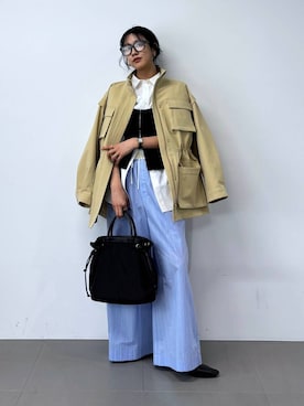 MOMOKO_BABYLONEルミネ新宿さん（レディース・161cm）の冬コーディネート