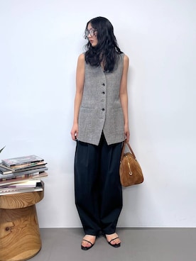 MOMOKO_BABYLONEルミネ新宿さん（レディース・161cm）の春コーディネート