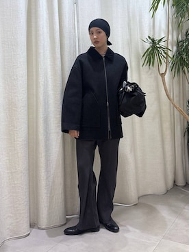 MOMOKO_BABYLONEルミネ新宿さん（レディース・161cm）の冬コーディネート