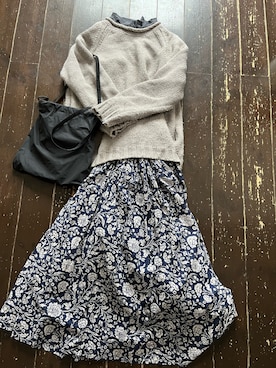 「soi-e（ソワ）のアイテム」を使った、astea0224さん（レディース・157cm）の冬コーディネート