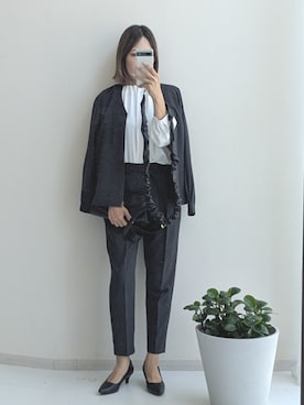 「アイテム（ジャケット/アウター）」を使った、syuna__chanさん（レディース・164cm・40代）の夏コーディネート