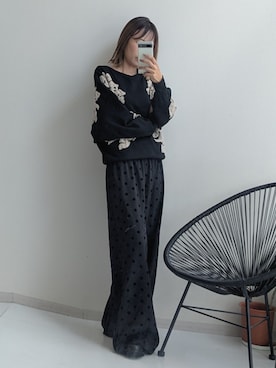 「nissen（ニッセン）のアイテム」を使った、syuna__chanさん（レディース・164cm）の秋コーディネート