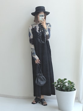 「アイテム（ワンピース）」を使った、syuna__chanさん（レディース・164cm・40代）の夏コーディネート