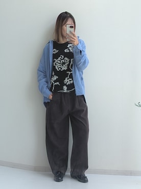 「nissen（ニッセン）のアイテム」を使った、syuna__chanさん（レディース・164cm）の秋コーディネート