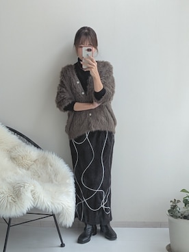 「アイテム（ブーツ）」を使った、syuna__chanさん（レディース・164cm・40代）の秋コーディネート