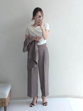 syuna__chanさん（レディース・164cm）の夏コーディネート