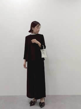 「Callarus（カラルス）のアイテム（スーツセット）」を使った、syuna__chanさん（レディース・164cm）の夏コーディネート