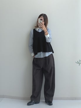 「nissen（ニッセン）のアイテム」を使った、syuna__chanさん（レディース・164cm）の秋コーディネート