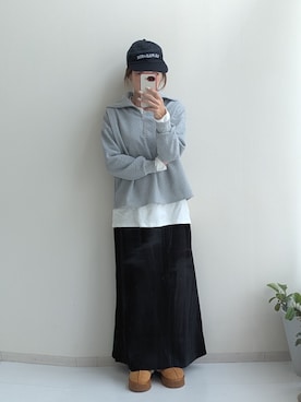 「アイテム（その他シューズ）」を使った、syuna__chanさん（レディース・164cm・40代）の冬コーディネート