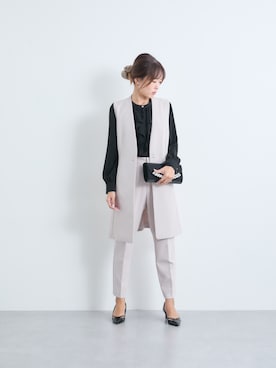 「セレモニー」｜syuna__chanさん（レディース・164cm）の冬コーディネート