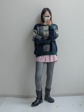 「nissen（ニッセン）のアイテム」を使った、syuna__chanさん（レディース・164cm）の秋コーディネート