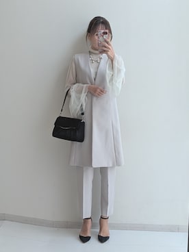 「Callarus（カラルス）のアイテム」を使った、syuna__chanさん（レディース・164cm）の冬コーディネート