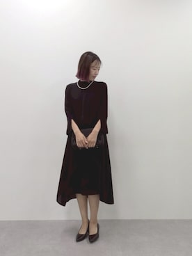 「Callarus（カラルス）のアイテム（スーツセット）」を使った、syuna__chanさん（レディース・164cm）の夏コーディネート