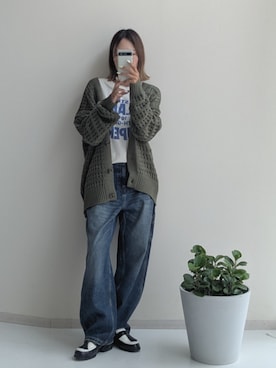 syuna__chanさん（骨格ウェーブ・レディース・164cm・40代）の秋コーディネート