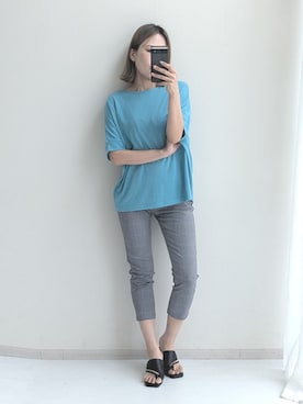 「nissen（ニッセン）のアイテム」を使った、syuna__chanさん（レディース・164cm・40代）の春コーディネート