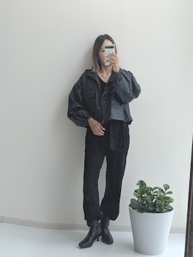 syuna__chanさん（骨格ウェーブ・レディース・164cm・40代）の秋コーディネート