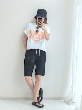 「nissen（ニッセン）のアイテム」を使った、syuna__chanさん（レディース・164cm・40代）の夏コーディネート
