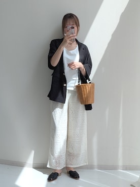 「nissen（ニッセン）のアイテム」を使った、syuna__chanさん（レディース・164cm）の春コーディネート