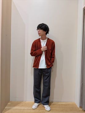 「季節の変わり目羽織コーデ」｜takataさん（メンズ・173cm）の秋コーディネート