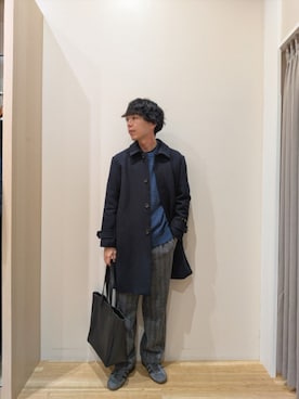 「URBAN RESEARCH」｜「アイテム（ジャケット/アウター）」を使った、takataさん（メンズ・173cm）の冬コーディネート