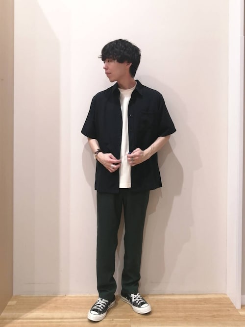 『イージーケア/速乾/UVカット』『セットアップ対応』クイックドライリネンタッチイージーパンツ
