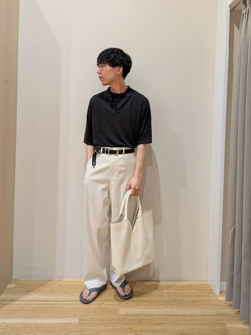 パンツ ATELIER AURA ARI ORGANIC LINEN TROUSERS ATELIER AURA ARI ORGANIC LINEN TROUSERS