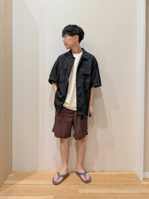 『セットアップ対応』スーパーライトナイロン2wayシャツ
