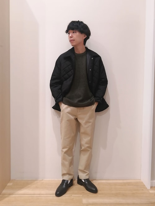 セール】ワッフル編み クルーネックニット（ニット/セーター）｜ITEMS