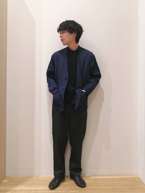 『セットアップ対応』マシンウォッシャブルピケテーパードパンツ