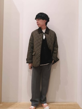 「アイテム（ミリタリージャケット）」を使った、takataさん（メンズ・173cm）の秋コーディネート