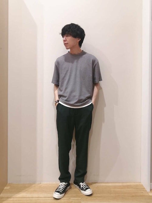 『イージーケア/速乾/UVカット』『セットアップ対応』クイックドライリネンタッチイージーパンツ